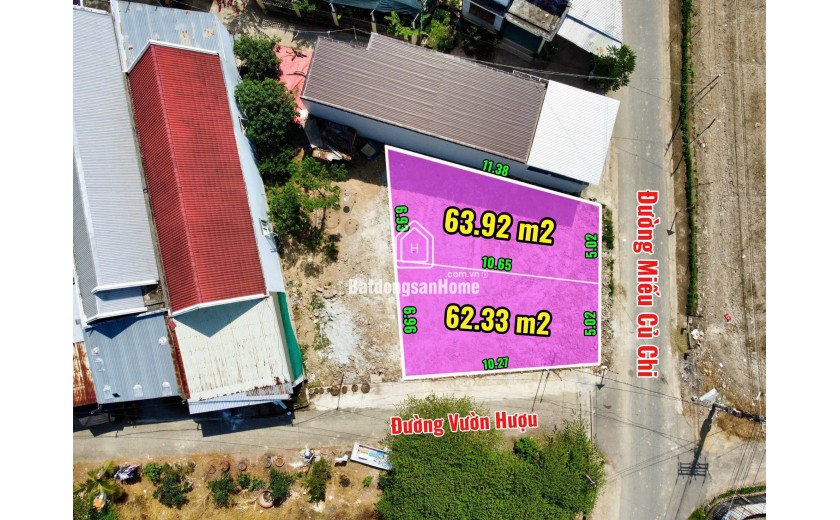 Bán đất Diên An (Diên Khánh cũ) – thổ cư 100%, đường 8m, giá từ 1,37 tỷ